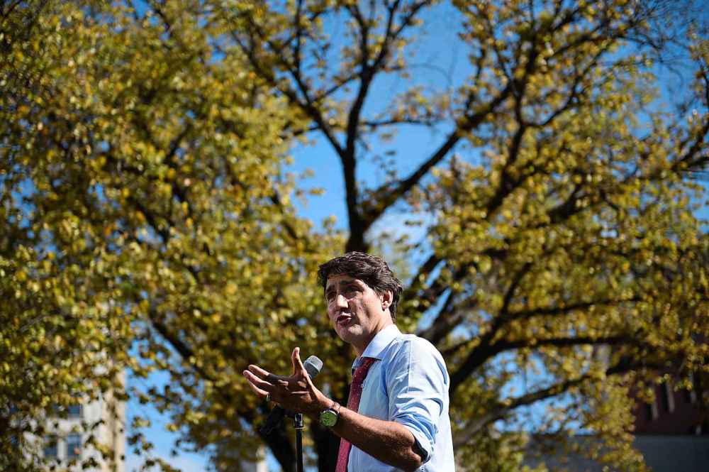 Of great concern for the Liberals, even at this early stage of the election, is Trudeau will not be able to get media or the voting public to focus on his policies. (Sean Kilpatrick / The Canadian Press)