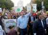 Ryan Remiorz / The Canadian Press files 
Liberal Leader Justin Trudeau joins the climate strike in Montreal. He's not been successful translating platitudes into action, Dan Lett writes.