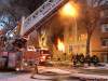 Mike Deal / Winnipeg Free Press
Firefighters battle a blaze in an apartment building on Sherbrook Street between Ellice Avenue and Sargent Avenue.  The building was evacuated and flames burned on multiple floors.