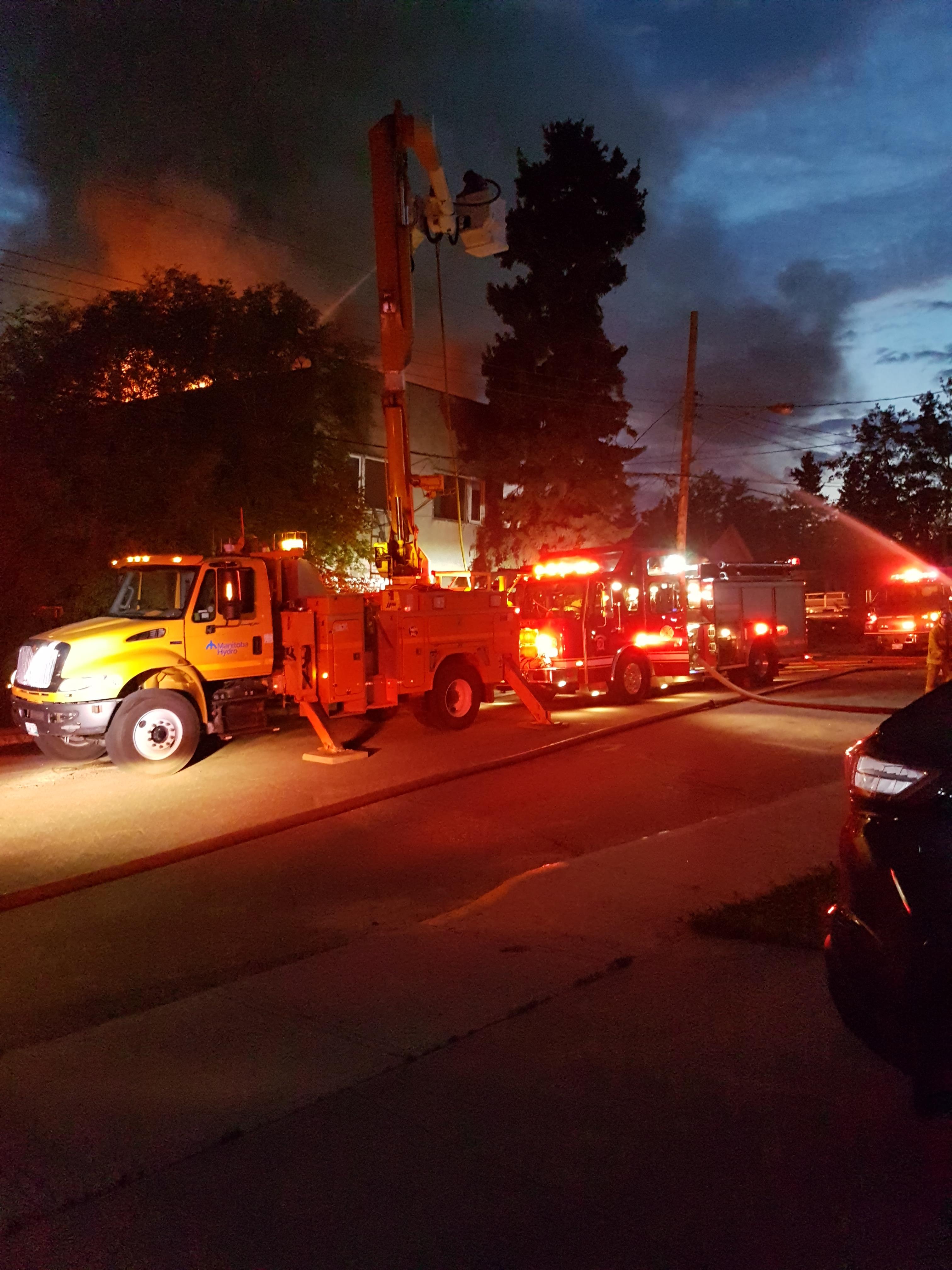 Flin Flon apartment building destroyed in blaze Winnipeg Free Press