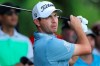 Patrick Cantlay tees off on the 10th hole during practice for the Tour Championship golf tournament in Atlanta, Wednesday, Aug. 21, 2019. (Curtis Compton/Atlanta Journal-Constitution via AP)