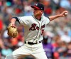Atlanta Braves newly acquired left-handed pitcher Jerry Blevins delivers against the Colorado Rockies during the seventh inning of a baseball game against the Colorado Rockies, Sunday, April 28, 2019, in Atlanta. (Curtis Compton/Atlanta Journal-Constitution via AP)