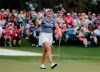 Jennifer Kupcho celebrates after sinking a putt on the 18th hole to win the Augusta National Women's Amateur golf tournament in Augusta, Ga., Saturday, April 6, 2019. (AP Photo/David Goldman)