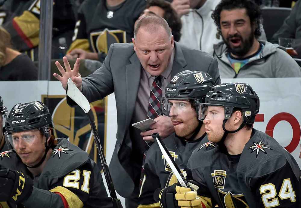 AP Photo/David Becker
Vegas Golden Knights coach Gerard Gallant, above, and Winnipeg Jets coach Paul Maurice have shown an appropriate amount of respect for each other's clubs.