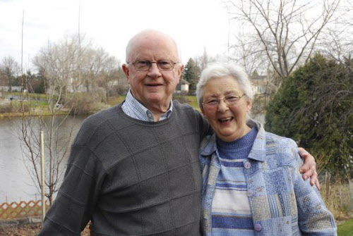 Submitted photo
Jim and Betty Anne Gaynor donated $1.5 million to the $5.2-million cost of the new library.