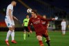Roma's Nicolo Zaniolo, right, and Empoli's Matias Silvestre vie for the ball during their Italian Serie A soccer match between Roma and Empoli at Rome's Olympic stadium, Monday, March 11, 2019. (AP Photo/Gregorio Borgia)