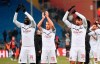 AC Milan's Tiemoue Bakayoko, Ignazio Abate and Lucas Paqueta applaud fans at the end of the Serie A soccer match Genoa CFC vs AC Milan at the Luigi Ferraris stadium in Genoa, Italy, Monday, Jan. 21, 2019. AC Milan won 2-0. (Luca Zennaro/ANSA via AP)