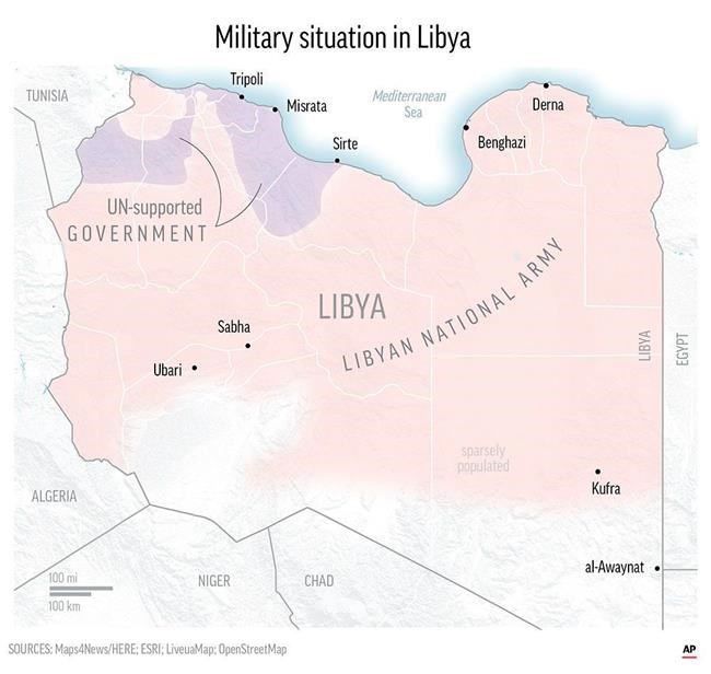 Gen. Khalifa Hifter and the Libyan National Army have been waging an offensive against rival militias in the capital and surrounding areas since April. ;