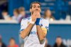 Montreal Impact's Ignacio Piatti reacts after taking a shot on goal during second half MLS soccer action against FC Cincinnatti in Montreal, Saturday, September 14, 2019. THE CANADIAN PRESS/Graham Hughes