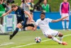 Montreal Impact's Samuel Piette, left, is challenged by Orlando City SC's Ruan during second half MLS soccer action in Montreal, Saturday, June1, 2019. THE CANADIAN PRESS/Graham Hughes