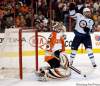 Tom Mihalek / The Associated Press
Philadelphia Flyers goalie Sergei Bobrovsky (35) reacts as the Winnipeg Jets' Andrew Ladd, rear, celebrates a goal scored by Kyle Wellwood during the first period of NHL play Thursday in Philadelphia.