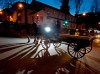 A horse-drawn carriage carries a period-style casket followed by pall bearers through the streets of Halifax to mark the 100th anniversary of the sinking of RMS Titanic on Saturday, April 14, 2011. THE CANADIAN PRESS/Andrew Vaughan
