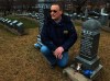 Bill Arbuckle, a senior parks official and former graveyard worker for the Halifax Regional Municipality, visits the grave of the unknown child from the Titanic disaster at the Fairview Lawn Cemetery in Halifax on Thursday April 5, 2012. Scientists, using an advanced form of DNA decoding, determined that the toddler was in fact 19-month-old Sidney Leslie Goodwin, a third-class English passenger whose family perished in the sinking. THE CANADIAN PRESS/Andrew Vaughan