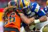 Winnipeg Blue Bombers running back Andrew Harris .