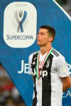 The Associated Press
Juventus' Cristiano Ronaldo attends the award ceremony at the end of the Italian Super Cup final soccer match between AC Milan and Juventus at King Abdullah stadium in Jiddah, Saudi Arabia, Wednesday, Jan. 16, 2019. (AP Photo)