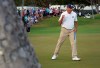 Matt Kuchar reacts to making birdie on the 16th green during the final round of the Sony Open PGA Tour golf event, Sunday, Jan. 13, 2019, at Waialae Country Club in Honolulu. (AP Photo/Matt York)