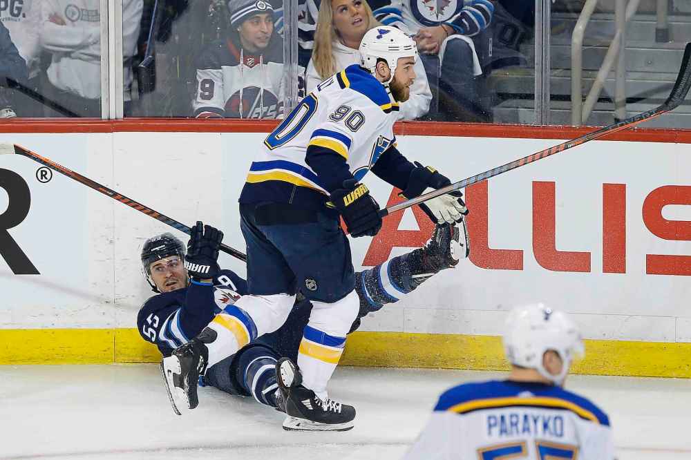 CP
Ryan O'Reilly scored the winner in the third period Friday. (John Woods / The Canadian Press)