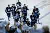JOHN WOODS/ WINNIPEG FREE PRESS FILES
Winnipeg Jets salute their fans after losing game five and the NHL Western Conference Final against the Vegas Golden Knights in May.