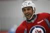 John Woods / The Canadian Press
Winnipeg Jets' Dustin Byfuglien said he spent more time on the ice this summer working on fine-tuning his game and also attended the U.S. Olympic Orientation camp.