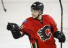 CP
Calgary Flames' Josh Jooris celebrates his goal during third period NHL pre-season hockey action against the Winnipeg Jets in Calgary, Thursday, Oct. 2, 2014.