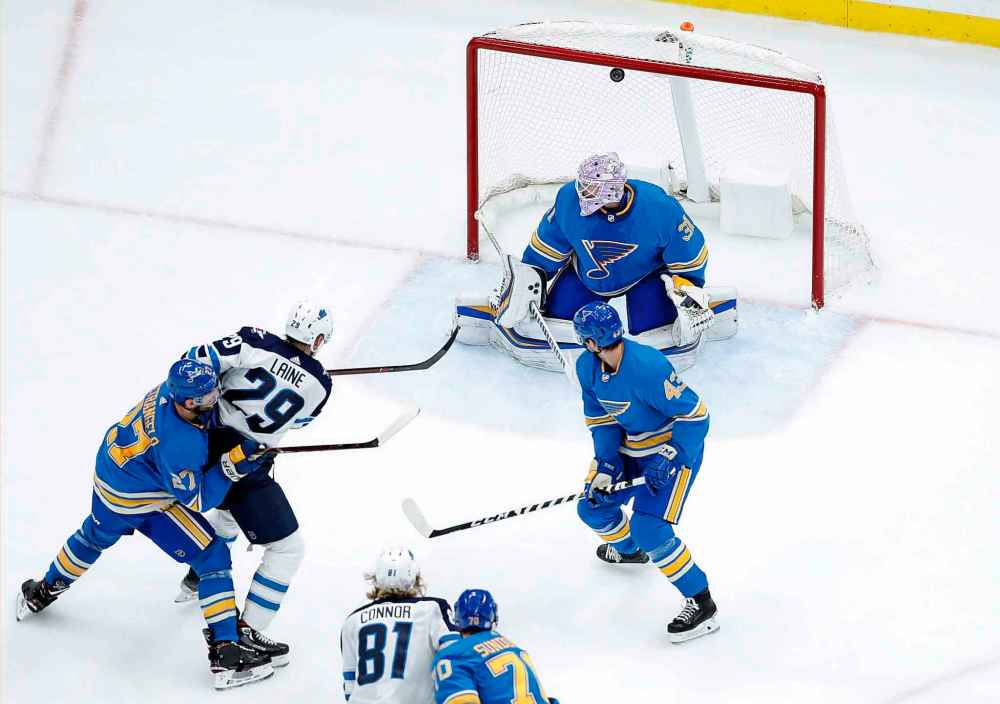 JEFF ROBERSON / THE ASSOCIATED PRESS FILES
Patrik Laine and the Jets have a golden opportunity to silence plenty of skeptics if they can quickly revert back to the form that had them pegged as an NHL powerhouse not very long ago.