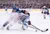 THE CANADIAN PRESS
Toronto Maple Leafs centre John Tavares (91) and Winnipeg Jets centre Andrew Copp (9) battles for the puck during second period NHL hockey action in Toronto on Saturday, October 27, 2018. THE CANADIAN PRESS/Nathan Denette