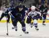 THE CANADIAN PRESS/Trevor Hagan
Winnipeg Jets' Adam Lowry (17) carries the puck up the ice with Colorado Avalanche's Gabriel Landeskog (92) chasing behind during second period NHL hockey action in Winnipeg.