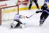 TREVOR HAGAN / THE CANADIAN PRESS
Winnipeg Jets' Blake Wheeler (26), right, shown here scoring on Edmonton Oilers' goaltender Viktor Fasth (35) in a shootout in Winnipeg on February 16.