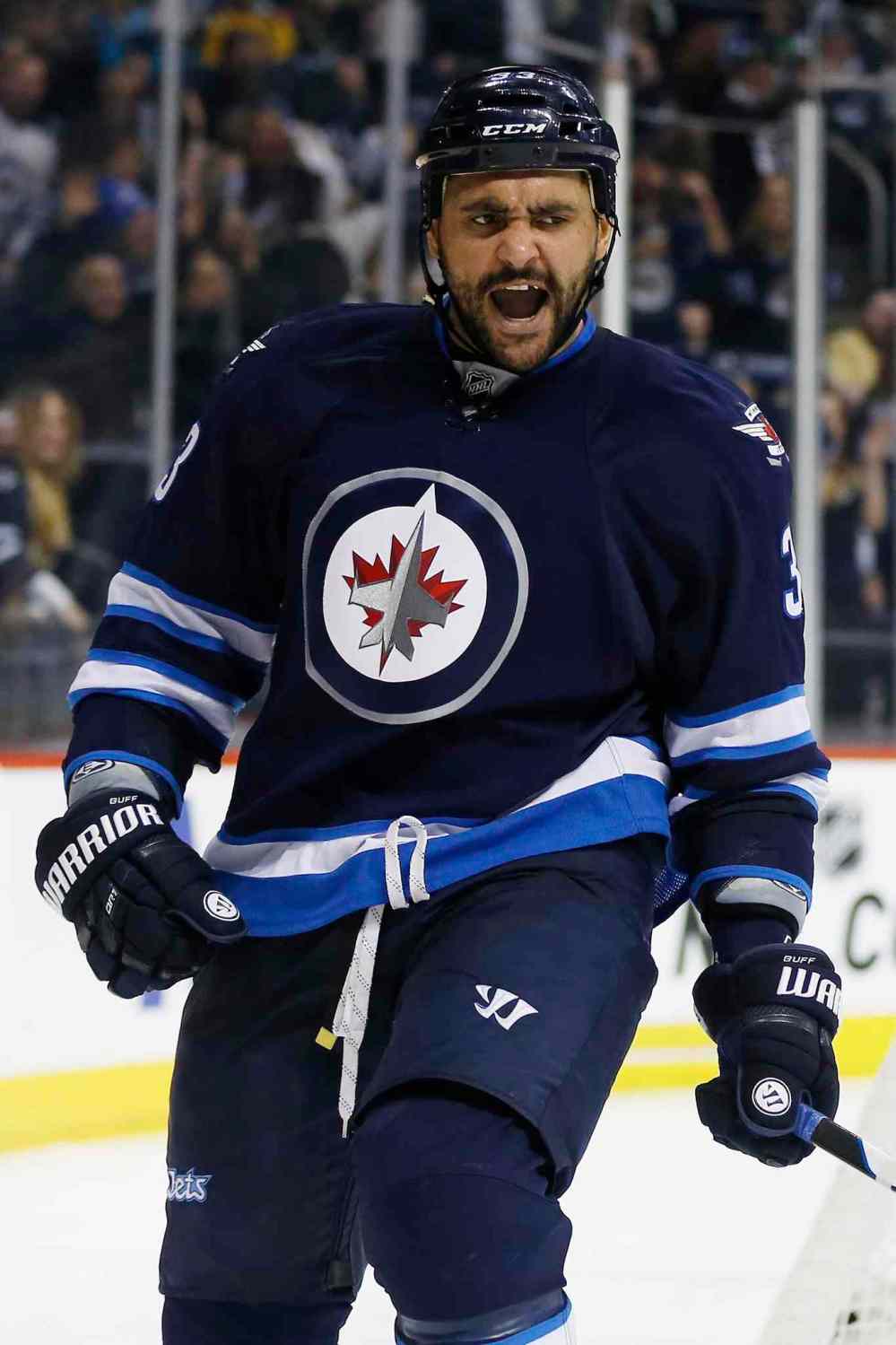 Dustin Byfuglien vs Nashville Predators - Print