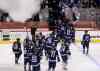 Trevor Hagan / The Canadian Press
The Winnipeg Jets' leave the ice following their victory over the Minnesota Wild after the final home game of the season in Winnipeg, Sunday, April 3, 2016.