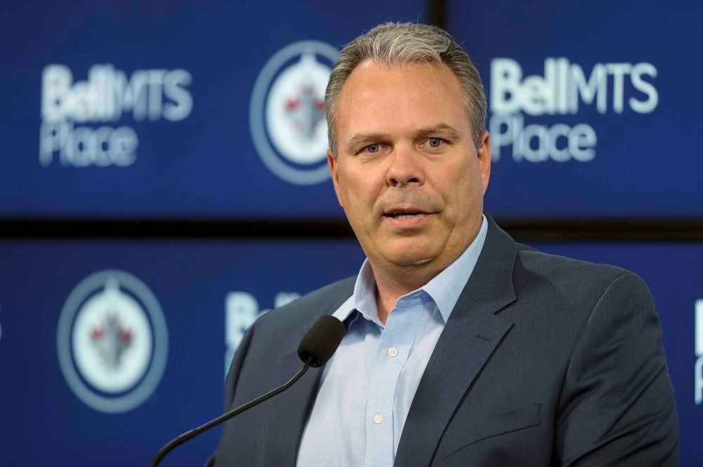 Winnipeg Jets' general manager Kevin Cheveldayoff says its never easy offering up a first-round draft pick. (Trevor Hagan / The Canadian Press files)