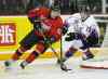 Peter Power / The Canadian Press
Jansen Harkins (right), of the Prince George Cougars, defends during the third period of the CHL Top Prospects game in St. Catharines, Ontario in January.