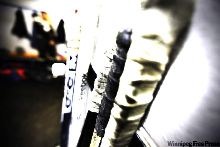 John Woods / Winnipeg Free Press
Despite attempts to stamp it out, hazing remains a part of hockey culture.