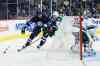 JOHN WOODS / WINNIPEG FREE PRESS
The Winnipeg Jets' Dustin Byfuglien drives behind the net against the Minnesota Wild's Christian Folin in the second period Monday at the MTS Centre.