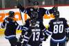 John Woods / WINNIPEG FREE PRESS archives
Jets captain Andrew Ladd celebrates a goal against the Philadelphia Flyers in Winnipeg.