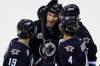 John Woods / The Winnipeg Free Press
Chris Thorburn (middle) had a throng of well-wishers including Zach Bogosian (4), Ron Hainsey (6) and Jim Slater (19) Tuesday night after his second goal in five games.