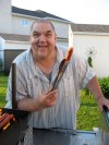 Doug Speirs / Winnipeg Free Press files
Former CJOB morning show host Hal Anderson grills hotdogs for charity in 2010.