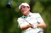 Billy Andrade hits off the third tee during the second round of the PGA Tour Champions Principal Charity Classic golf tournament, Saturday, June 1, 2019, in Des Moines, Iowa. (AP Photo/Charlie Neibergall)