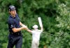 Patrick Cantlay watches his tee shot on the fifth hole during the final round of the BMW Championship golf tournament at Medinah Country Club, Sunday, Aug. 18, 2019, in Medinah, Ill. (AP Photo/Nam Y. Huh)