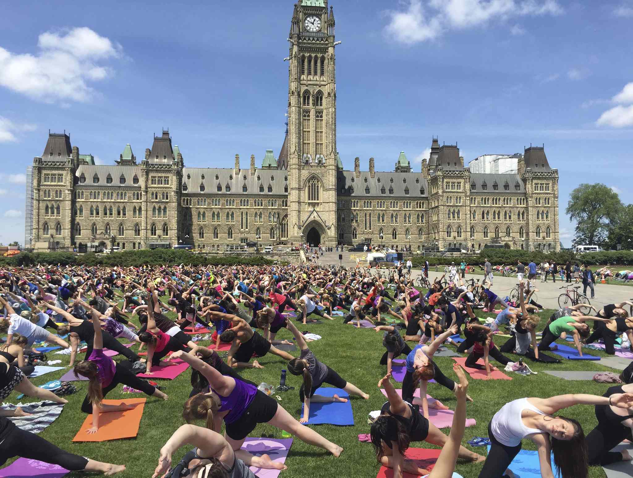 Yoga a sign of healing on the Hill Winnipeg Free Press