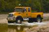 Dustin Byfuglien could easily battle a Winnipeg winter behind the wheel of a massive International CXT truck.