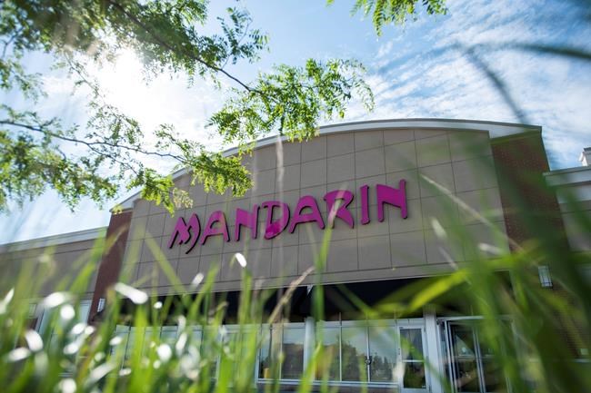 A Mandarin restaurant in Ottawa is shown, on Friday, June 28, 2019. THE CANADIAN PRESS/Justin Tang