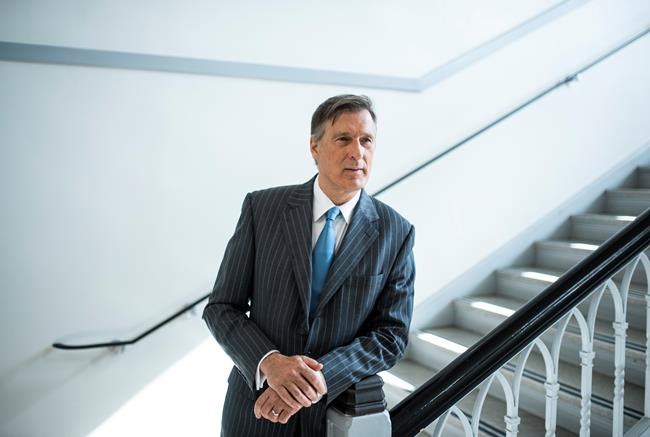 People's Party of Canada leader Maxime Bernier is shown in Ottawa on Wednesday, Sept. 4, 2019. THE CANADIAN PRESS/Justin Tang