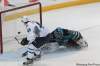 MIKE DEAL / WINNIPEG FREE PRESS
Winnipeg Jets Mark Scheifele (45) scores a shorthanded goal. The rookies for the Winnipeg Jets and the San Jose Sharks took to the ice at South Okanagan Events Centre arena in the Young Stars tournament in Penticton, B.C., Monday evening.
