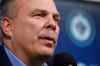 THE CANADIAN PRESS/John Woods
Winnipeg Jets Executive Vice President & General Manager Kevin Cheveldayoff has the daunting task of signing two RFAs before the NHL season gets underway in a few weeks.