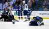CP
Winnipeg Jets' Bryan Little is attended to by a trainer after a hit from Tampa Bay Lightning's Anton Stralman, of Sweden, during the second period of an NHL hockey game Thursday, Feb. 18, 2016, in Tampa, Fla.