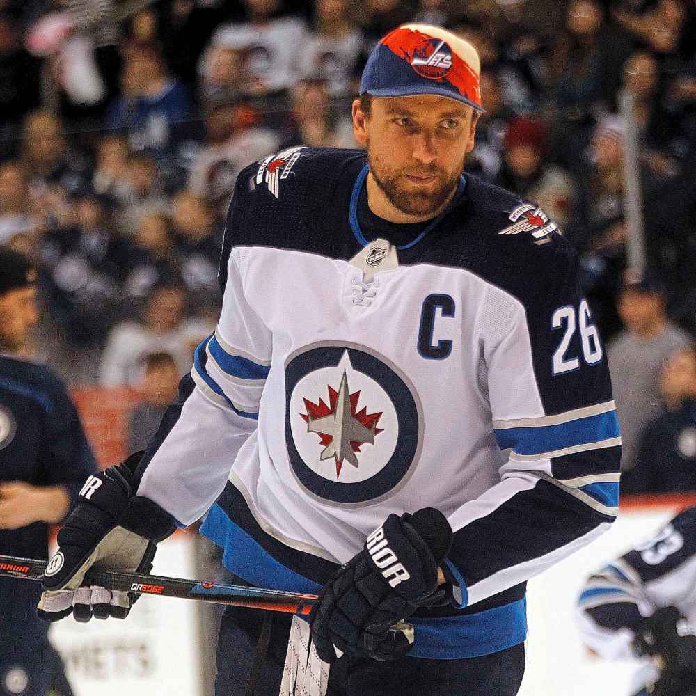 PHIL HOSSACK / WINNIPEG FREE PRESS
Jets captain Blake Wheeler was selected to the NHL All Star game along with line mate Mark Scheifele.