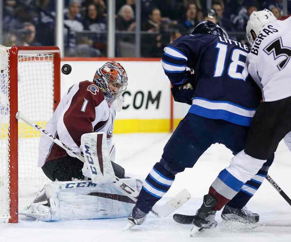 JOHN WOODS / WINNIPEG FREE PRESS
The Jets kick off a two-game road trip in Denver tonight with a date against the Colorado Avalanche.