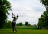 J.C. Deacon of Canada tees off on the eighth hole during the first round of the Canadian Open golf championship in Hamilton, Ont. on Thursday, June 6, 2019. THE CANADIAN PRESS/Jesse Johnston