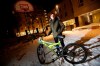 John Woods / The Canadian Press
Emad Tamo, the Yazidi boy whose photo went viral after he was freed from Islamic State and eventually reunited with his mother in Winnipeg, is photographed with his new bike outside his home at Immigrant and Refugee Community Organization of Manitoba Wednesday, December 5, 2018. Tamo's bicycle, his prize possession, was stolen in Winnipeg in the summer. When he received the offer to have it replaced, Tamo instead asked that all the Yazidi refugee children he knows get bicycles. With the help of a donation from an American man, 100 bicycles were purchased for the refugee children and they will receive them on Yazidi Eid.